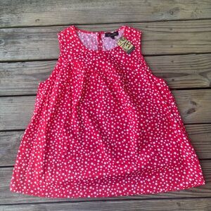 Suzanne Betro Stars Sleeveless Tunic NWT